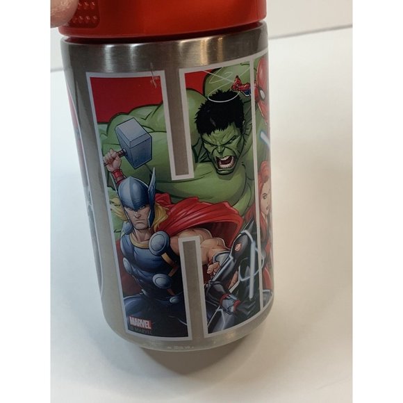 Marvel Hero Zak!® No Leak Aluminum 16 oz. Water Bottle Drink Container - Picture 3 of 10